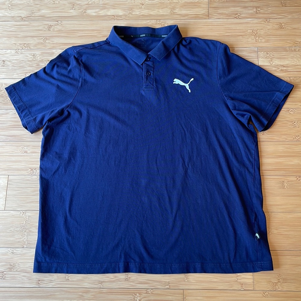 PUMA Men's Essentials Pique Polo XL Black